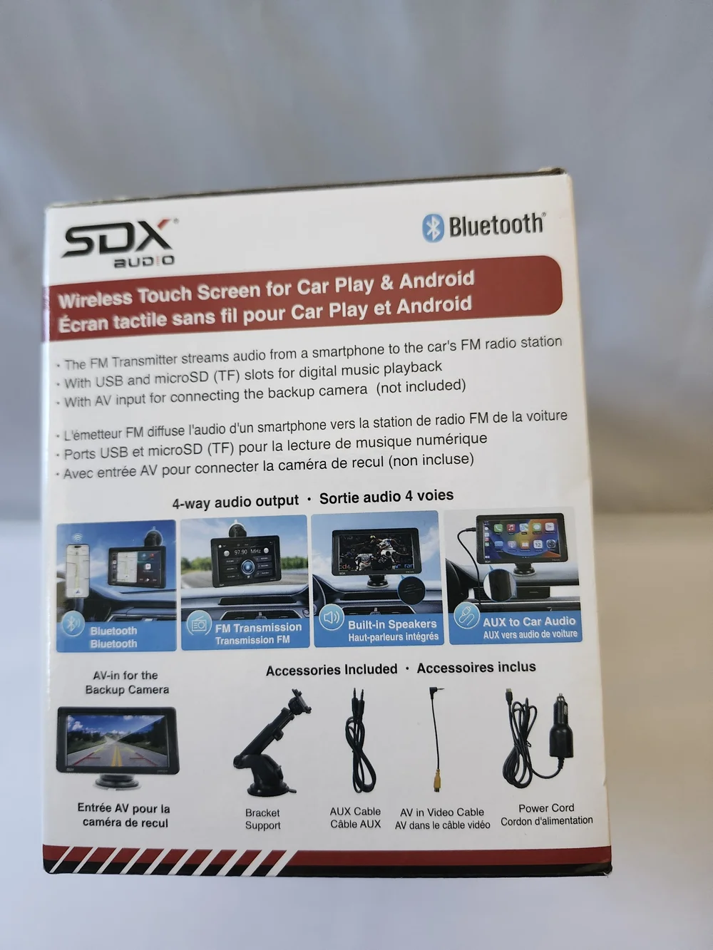 Black Wireless Touch Screen Adapter Car Play Android Brand New Sony Pioneer